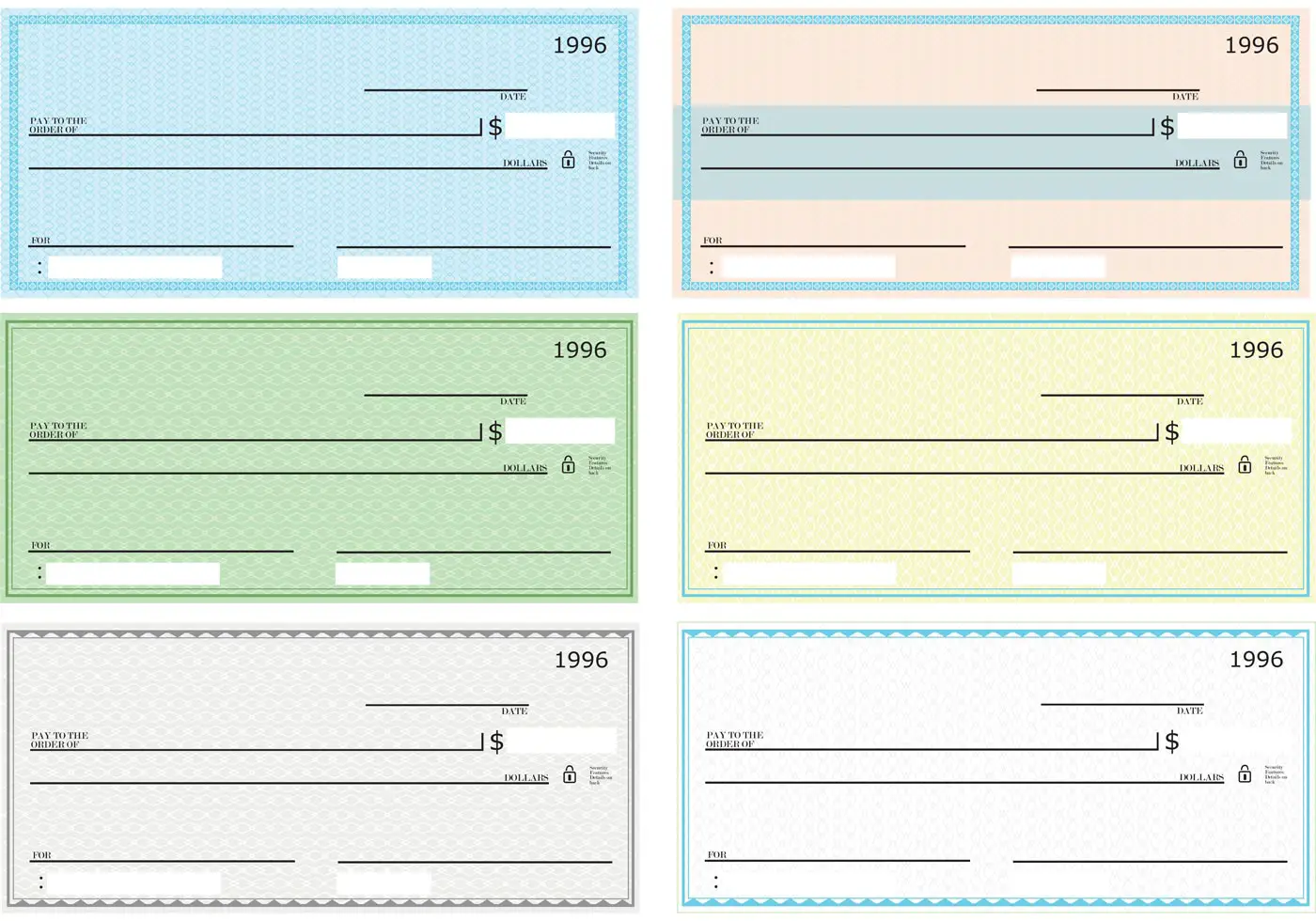 template for checks - Dicim With Blank Business Check Template Word