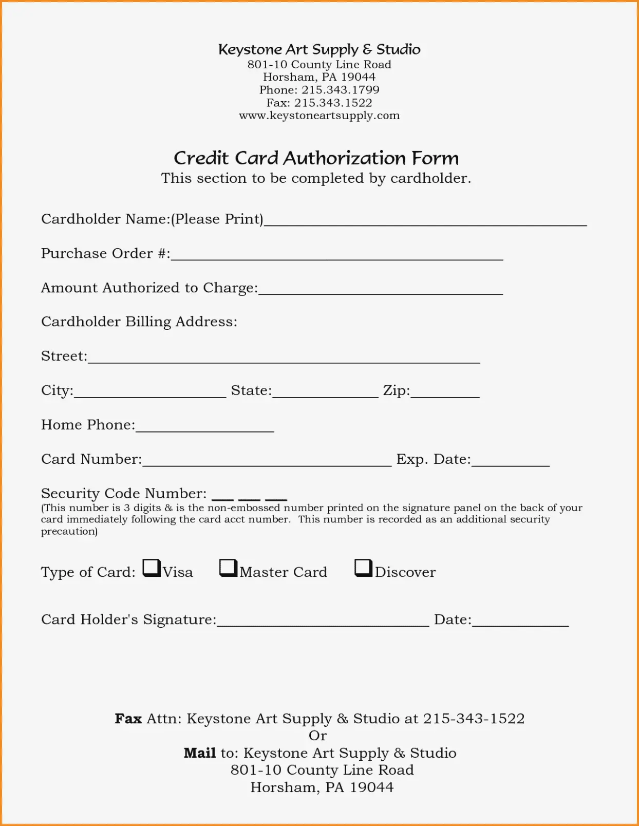 21+ Credit Card Authorization Form Templates Realia Project