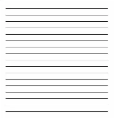 10 Free Printable Lined Paper Templates For Writing