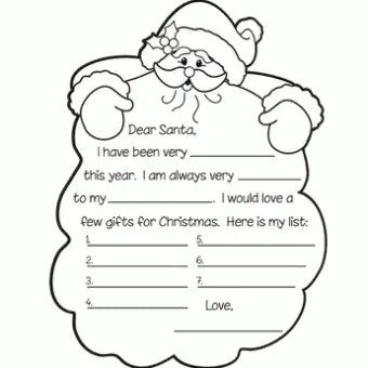 Write a Letter to Santa Claus 