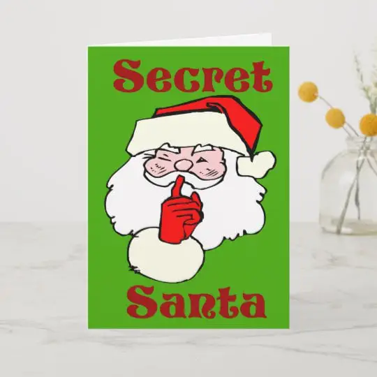 Secret Santa Cards