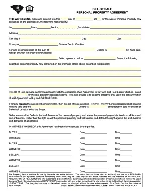 seller legal form for selling items