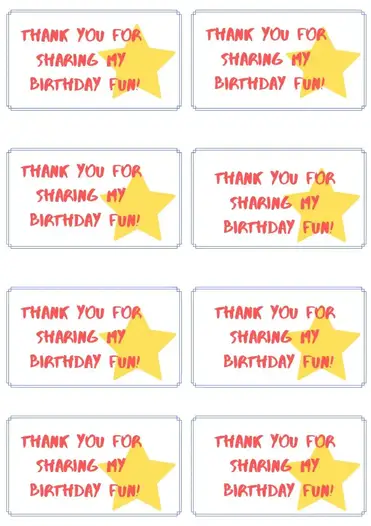 15 Printable Thank You Tags Download Free Templates