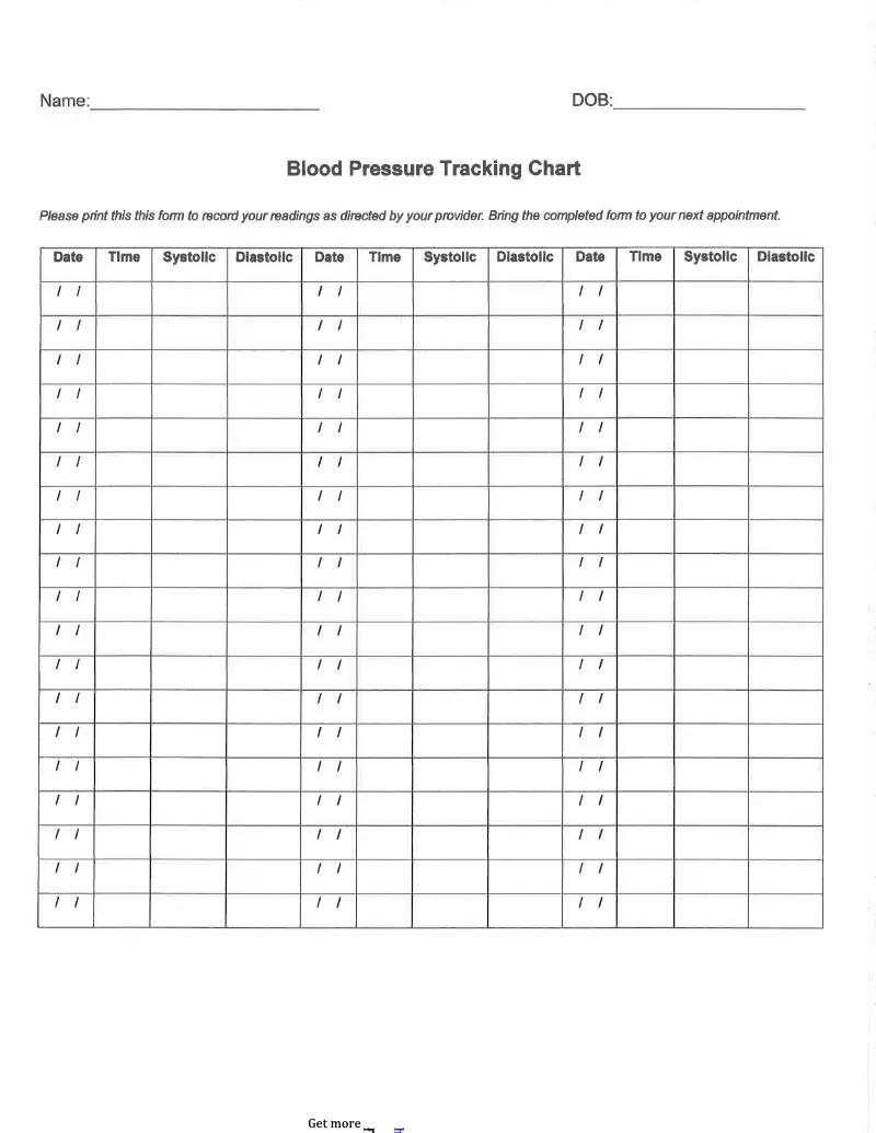 Simple tracking sheet 7