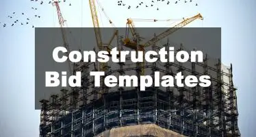 Featured Image: Construction Bid Template Examples