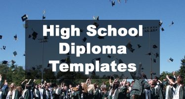 Featured Image: High School Diploma Template Examples