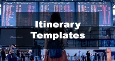 Featured Image: Itinerary Template Examples