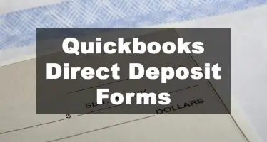 Featured Image: Quickbooks Direct Deposit Form Examples