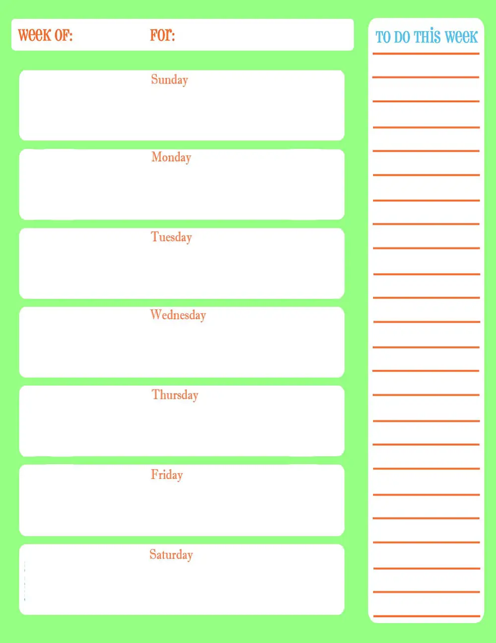 Simple to-do list for teachers