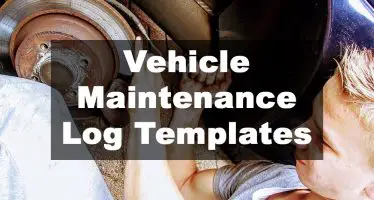 Feautred Image: Vehicle Maintenance Log Template Examples